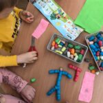 Zajęcia w przedszkolu na Bielanach | Prace plastyczne
